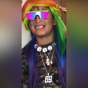 RAINBOW HALLOWEEN WIG 🎃